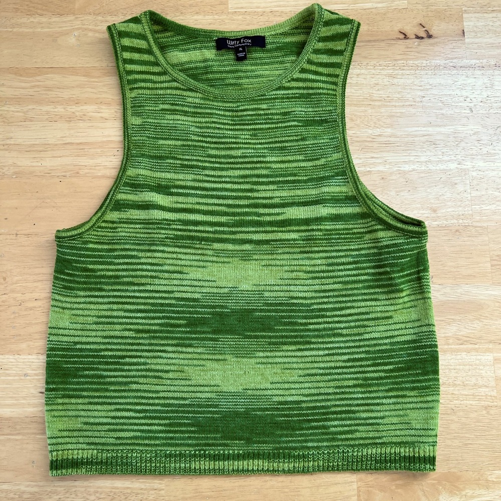Green Printed Tank